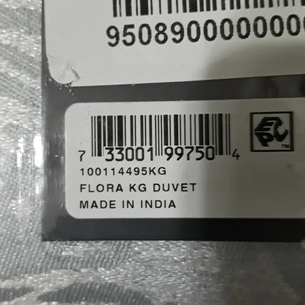 Hudson Park Flora King Duvet Cover